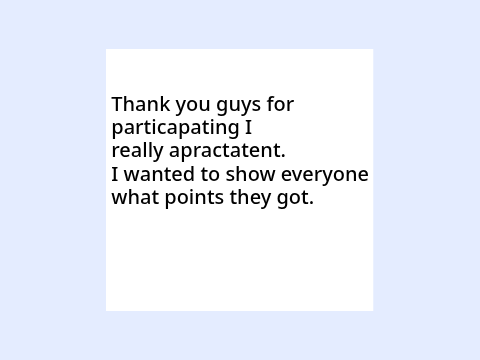 Points for Submit your frog!