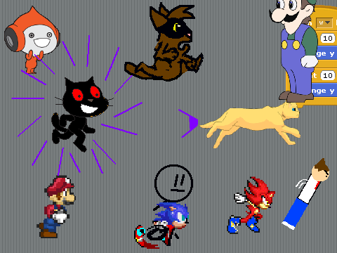 Add Yourself Running In Scratch!  remix