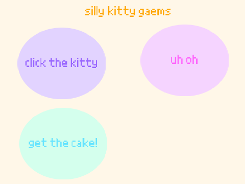 silly kitty gaems [SUPER ALPHA...]