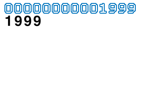 Number displayer