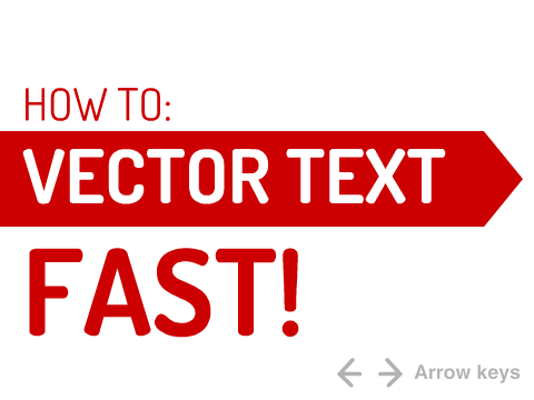 NEW! Vector Text Tutorial
