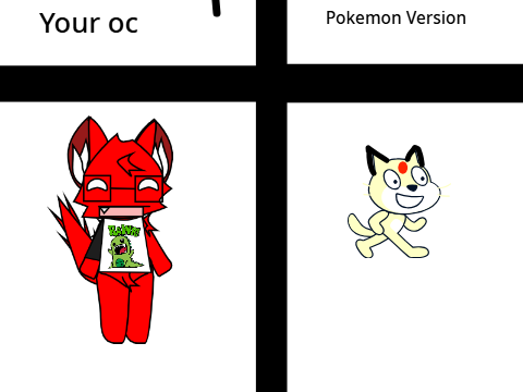 Add your oc and I'll make it into Pokemon remix