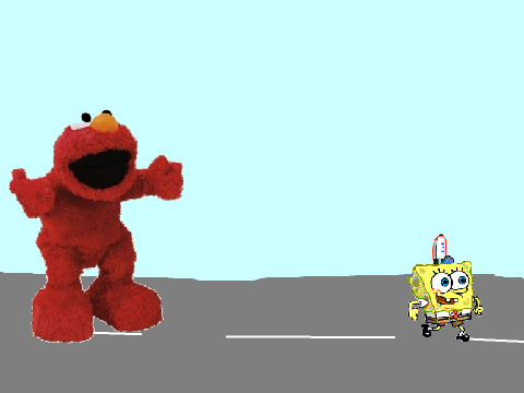 Add yourself Running from Elmo D: