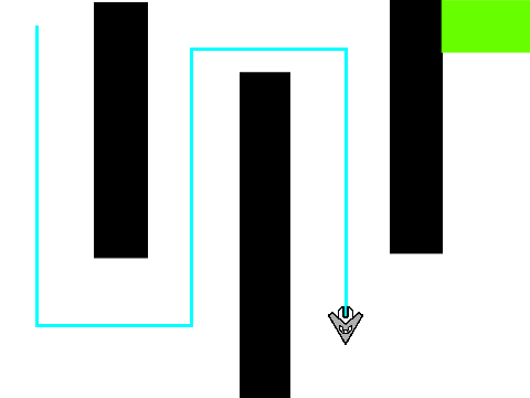 Geometry Dash Wave platformer.