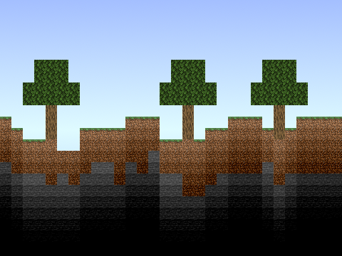 Minecraft terrain generator