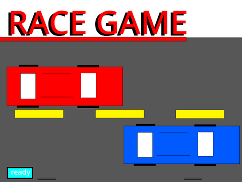 2 player Super car race
