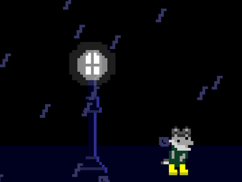 Rainy chill night