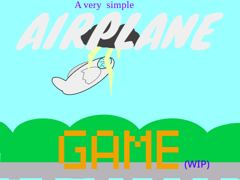 A Very Simple Airplane Game (WIP)