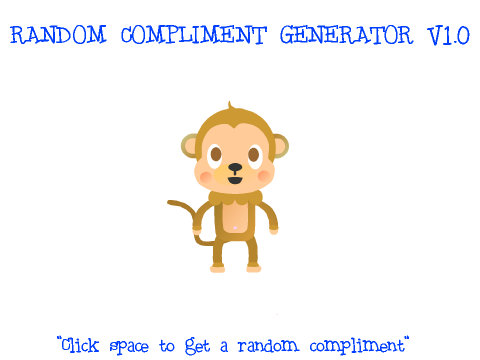Random Compliment Generator V1.0 remix