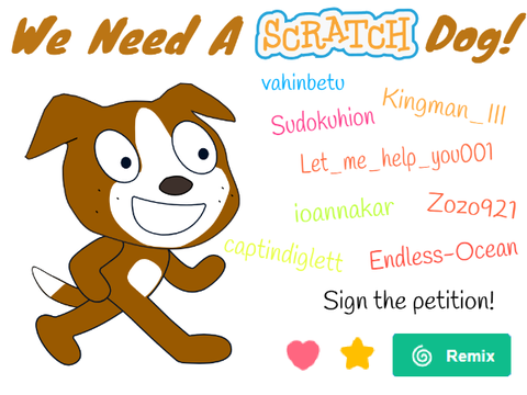 Petition to add a Scratch Dog 3.0