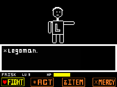 legoman24 Battle - Undertale
