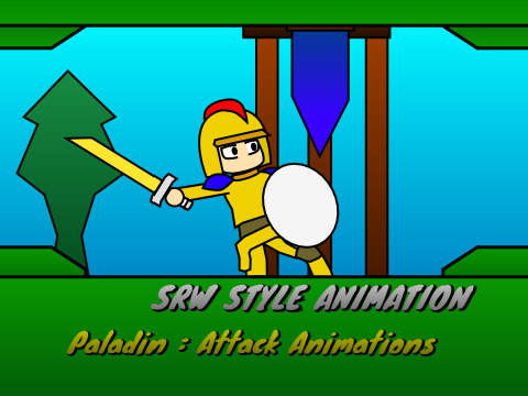Paladin attack animation [SRW STYLE]