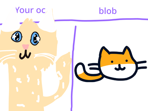 Remix and i will draw your oc as a blob remix