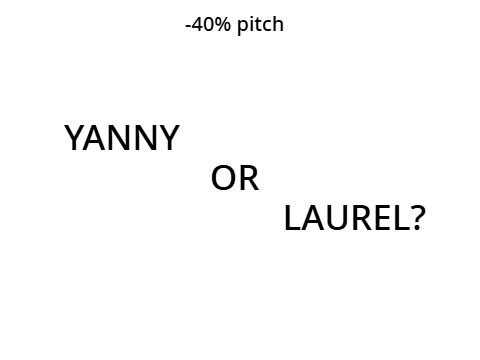 What do you hear?