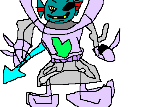 i try to actually draw undyne