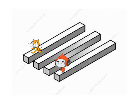How does this work? Confusing Illusion for @Scratch-Minion