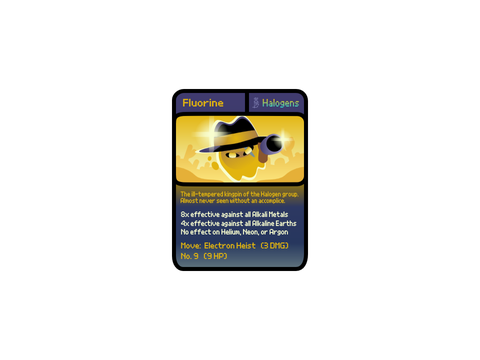 Periodic Clash – Fluorine's Card
