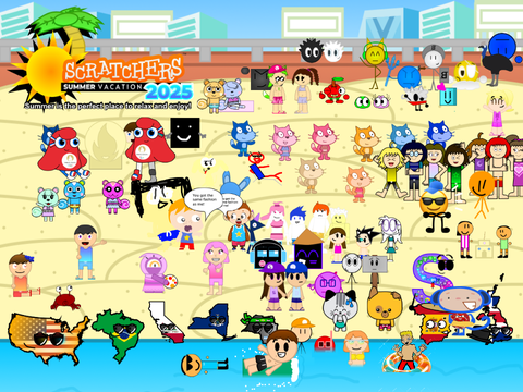 AY: Scratcher's Summer Vacation 2025 Poster (Remix #22)