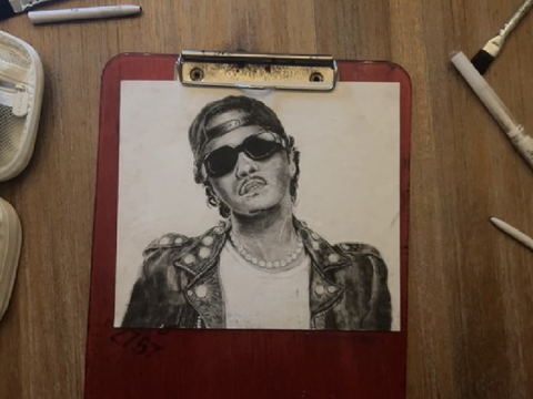 Bruno Mars APT. Realistic sketch! | FINISHED! |