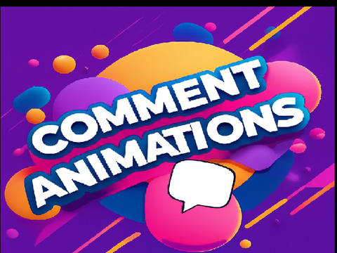 Comment animations