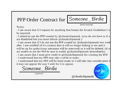 order form