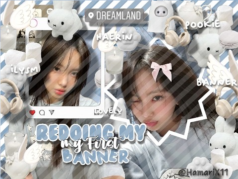 : ̗̀➛ Redoing my first banner ʬʬ