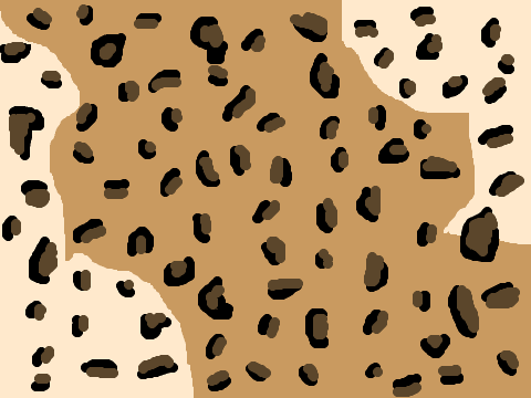 Cheetah Print Art