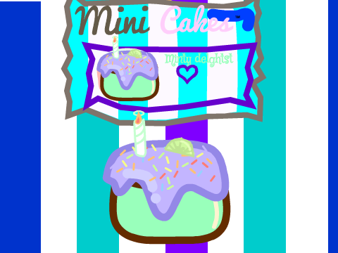 ❧ Minty delites : My entry 