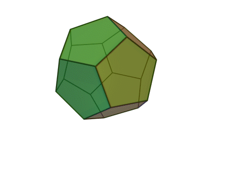 Interactive dodecahedron fixed