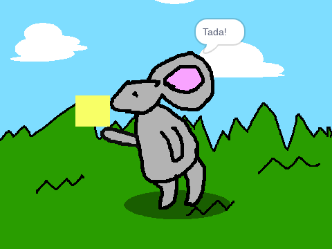 Mouse With a Surprise
