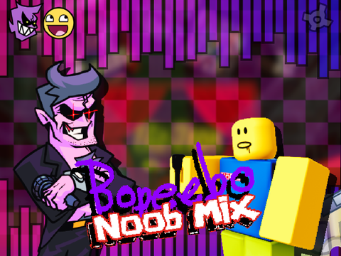 Bopeebo (Noob Mix) #fnf #animation #music