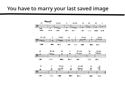 You have to marry your last saved image (remix) remix-4 remix