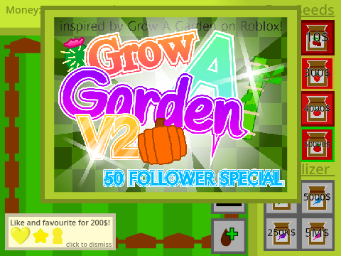 Grow A Garden Roblox!