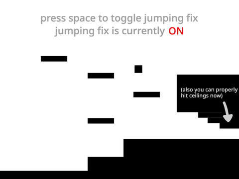 platform script but it doesn't do that bouncy thing