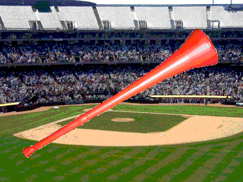 baseball   vuvuzela