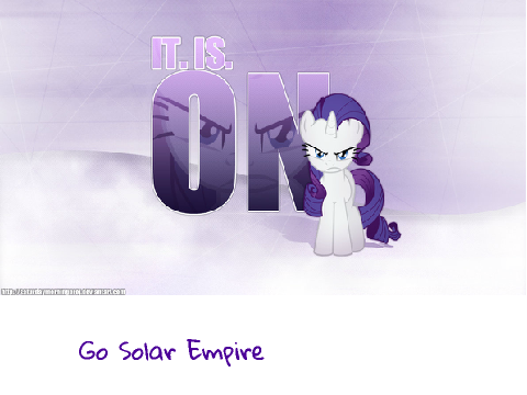 Go Solar Empire join the fight!