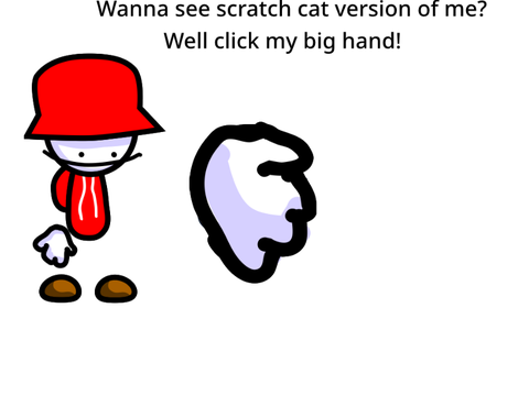 Scratch cat version of me