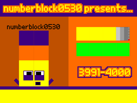 Numberblocks band retro 3991-4000