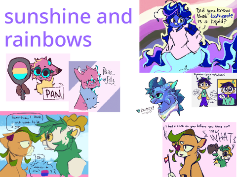 Herby does a pride month calendar yay!