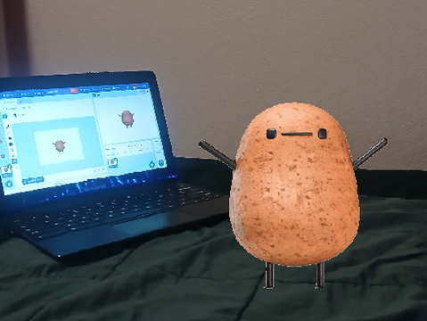 Guys I Imported @Ugly_potatoes into my house