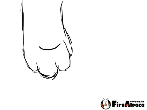 Moving paw