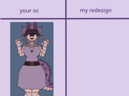 redesigning your ocs! remix