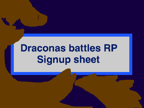 Draconas Battles Rp Sighup sheet