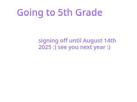 All my fellas see you next year!