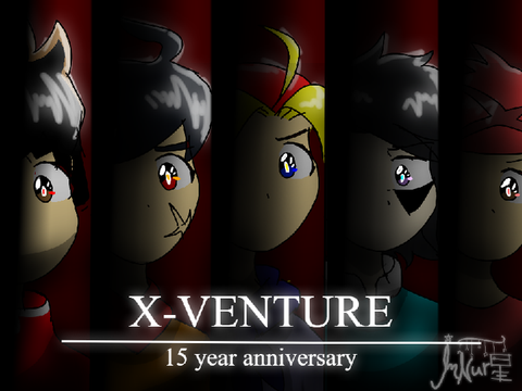 X-Venture 15 year anniversary fanart