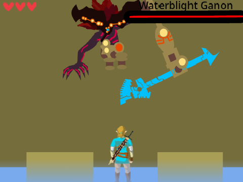 Waterblight Ganon Battle