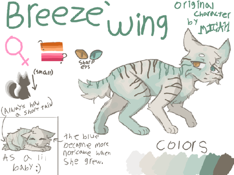 Oc ref | Breeze'Wing