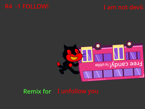 Remix for unfollow