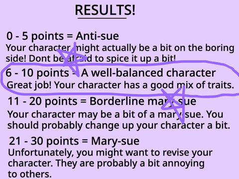 How "Mary-Sue" is Your OC? remix