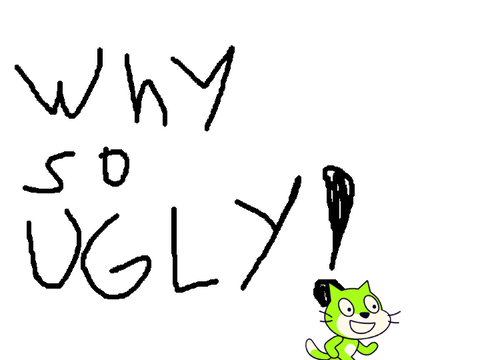 Why is Scratch's OC SOOOOO ugly?